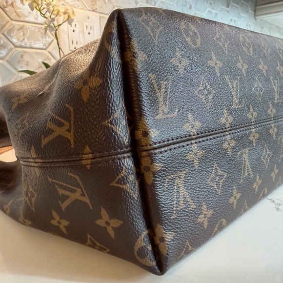 Louis Vuitton Brown Monogram Shoulder Bag - Picture 7 of 15